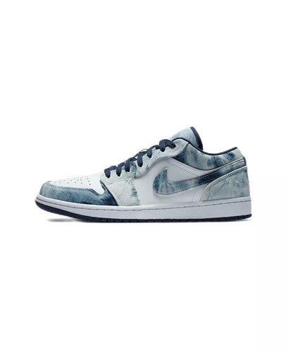 Nike Air Jordan 1 Low "Washed Denim" CZ8455-100 Men's Sneakers [US 7-14]