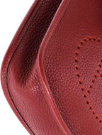 Hermès, Evelyne Bag Gen III Clemence TPM,Rouge H