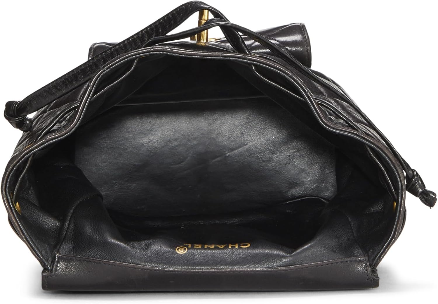 Chanel, Quilted Lambskin Classic Backpack Medium, Black : Clothing, Shoes & Jewelry