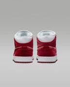 Nike WMNS Air Jordan 1 Mid SE "White/Black/Team Red" FZ3334-100 [US 5-9]