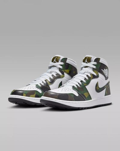 Nike Air Jordan 1 High Golf "Camo/White" DQ0660-300 Men's Sneakers [US 7-12]