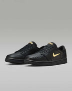 Nike WMNS Air Jordan 1 Low MM "Black/Metallic Gold" FN5032-007 [US 5-12]