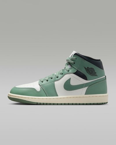 Nike WMNS Air Jordan 1 Mid "Jade Smoke" BQ6472-130 Women Sneakers [US5.5-12]
