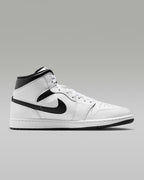 Nike Air Jordan 1 Mid "White/Black" DQ8426-132 Men's Sneakers [US 7-14]