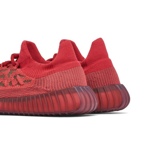 adidas Yeezy 350 V2 CMPCT Slate Red GW6945 Men's Size New