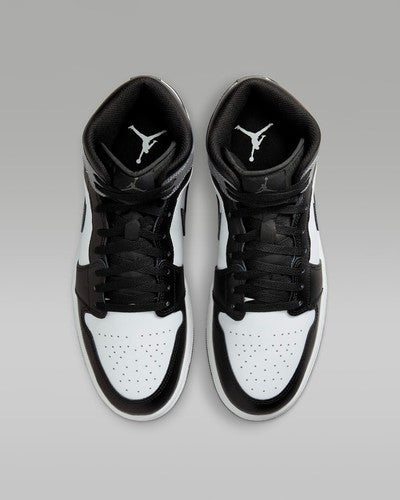 Nike Air Jordan 1 Mid "Black/White/Iron Gray" DQ8426-001 Sneakers [US 7-15]