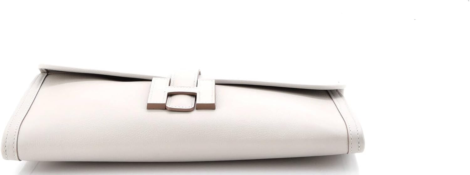 Hermès, Jige Elan Clutch Swift 29,Gris Perle