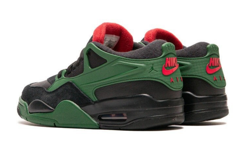 Nike Air Jordan 4 RM Black Gorge Green University Red FQ7939-003 Men's Size