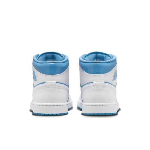 Nike Air Jordan 1 Mid "White/Legend Blue" FZ2142-114 Sneakers [US 7-12]