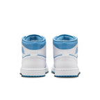 Nike Air Jordan 1 Mid "White/Legend Blue" FZ2142-114 Sneakers [US 7-12]