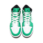 Nike Air Jordan 1 Mid "Lucky Green" DQ8426-301 Men's Shoes Sneakers Brand
