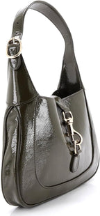 Gucci, Jackie 1961 Hobo Patent Small, Green : Clothing, Shoes & Jewelry