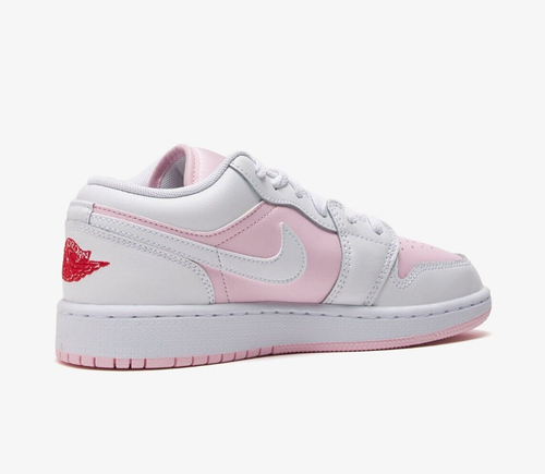 Nike Air Jordan 1 Low Pink Foam Valentines Day 553560-608 GS & Women's Size
