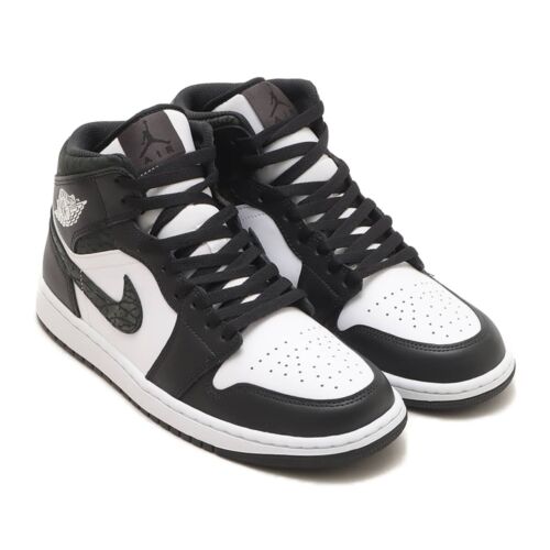 Nike Air Jordan 1 Mid "Panda Elephant/Safari" FB9911-001 Men's [US 7.5-14]