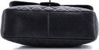 Chanel, Classic Single Flap Bag Quilted Caviar Jumbo, Black