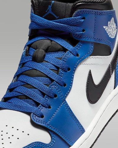 Nike Air Jordan 1 Mid "Game Royal/White/Black" DQ8426-402 Sneakers [US 7-15]