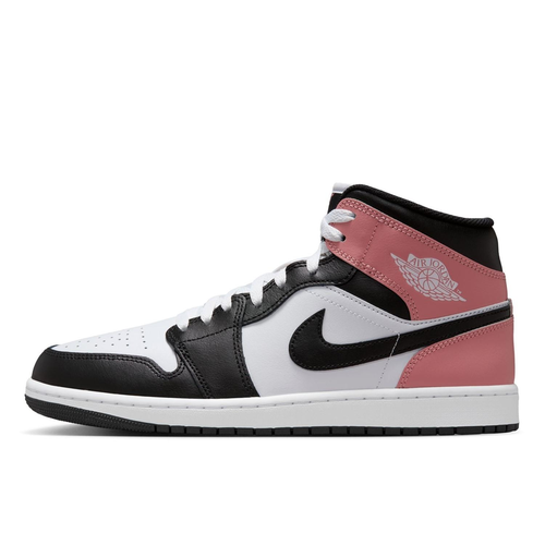Nike Air Jordan 1 Mid "White/Rust Pink/Black" DQ8426-100 Men's Sneakers