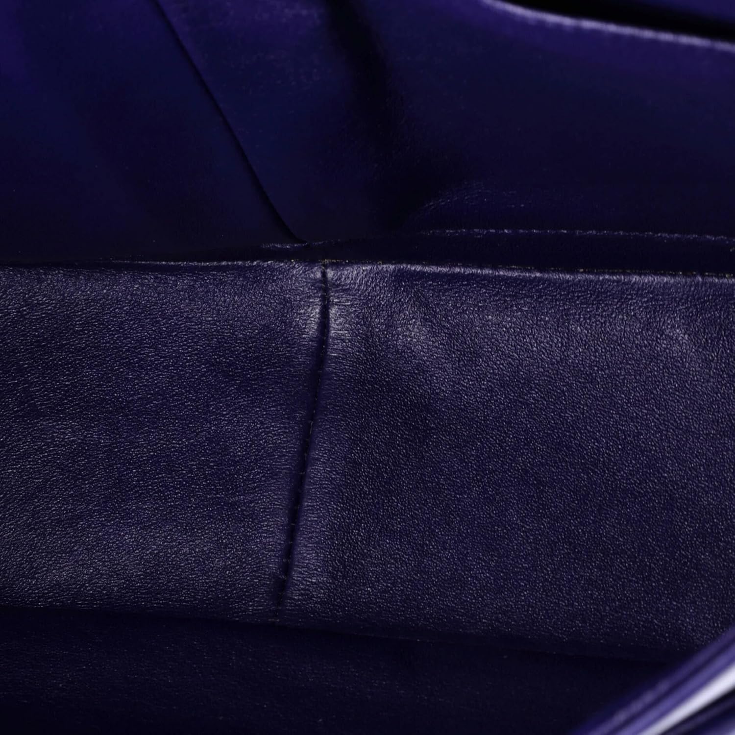 Chanel, Classic Double Flap Bag Chevron Lambskin Jumbo, Blue