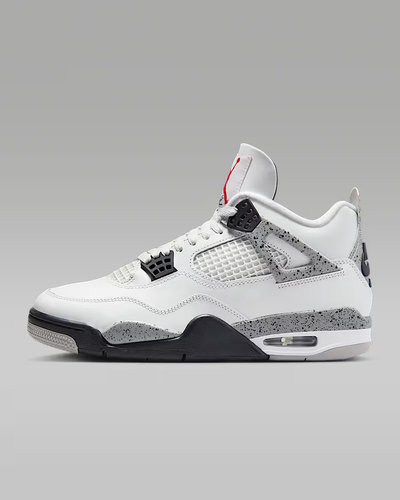 Nike Air Jordan 4 Retro "White/Cement" (2025) FV5029-100 Men's Sneakers