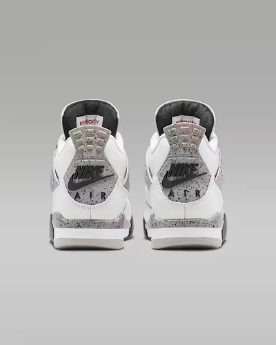 Nike Air Jordan 4 Retro "White/Cement" (2025) FV5029-100 Men's Sneakers