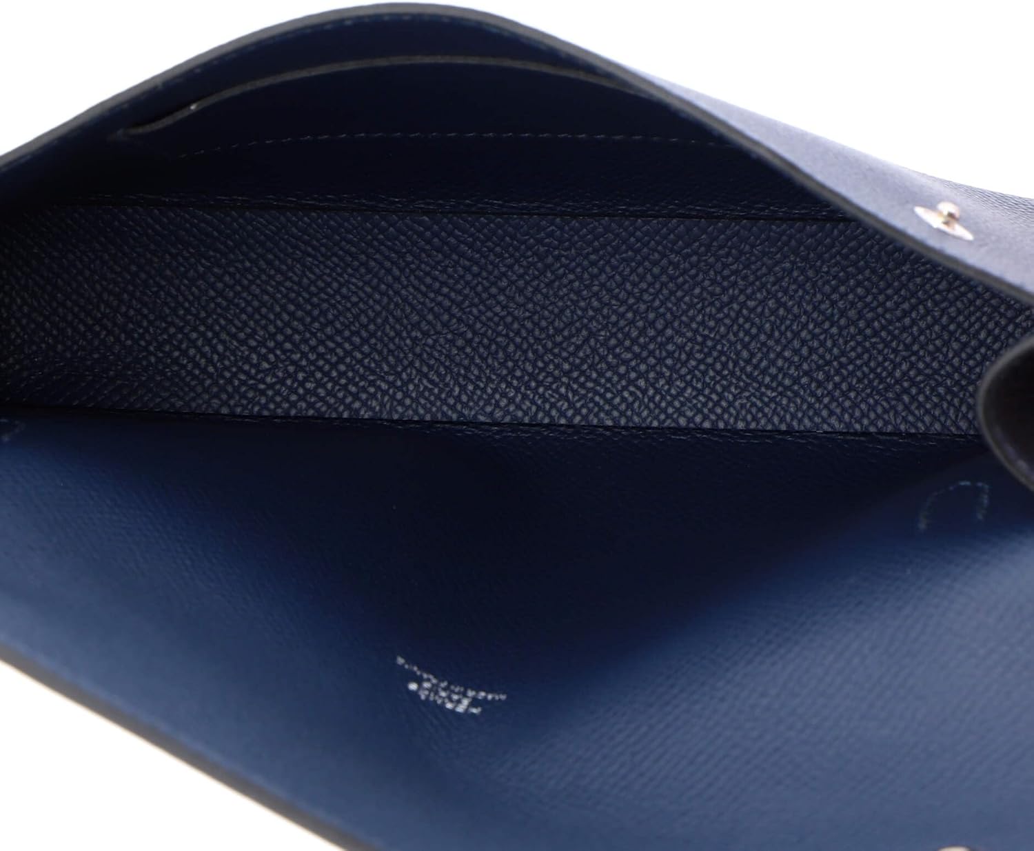 Hermès, Hermesnap Wallet Bag Epsom,Bleu Tie