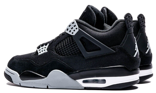 Nike Air Jordan 4 Retro SE Black Canvas DH7138-006 Men's Size