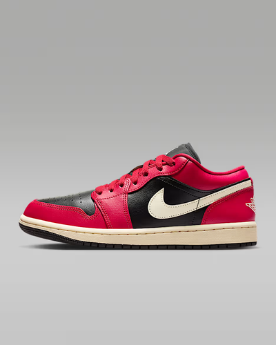 Nike WMNS Air Jordan 1 Low "Mystic Hibiscus/Black/Coconut Milk" DC0774-605
