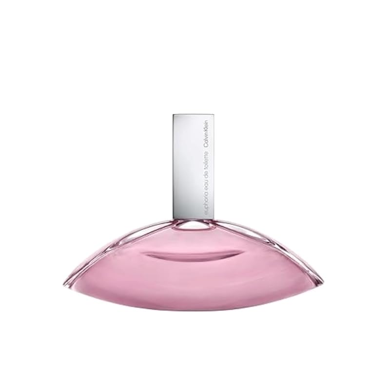 Calvin Klein Euphoria Eau de Toilette – Women's Ambery Perfume – With Notes of Pink Pepper, Radiant Orchid & Vanilla Accord – Long Lasting Fragrance