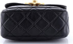 Chanel, Giant CC Chain Pocket Flap Bag Quilted Lambskin Small, Black