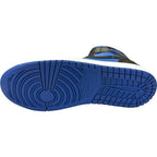 Nike DQ8426-042 Air Jordan 1 Mid Black White Royal Blue Men's US 7-13 Authentic