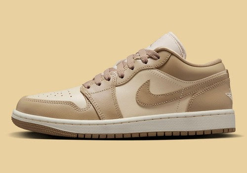 Nike Air Jordan 1 Low Rattan Sail Desert Camo DC0774-203 Women's Size