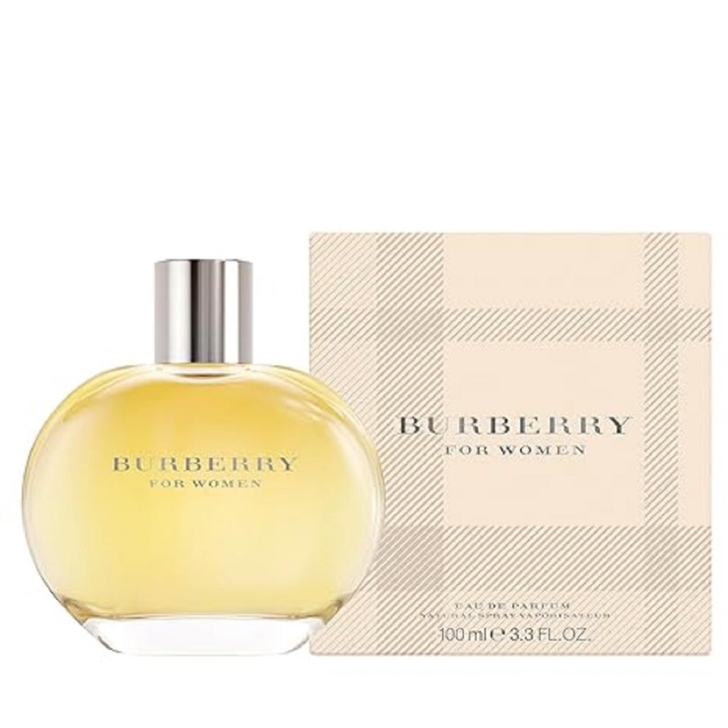 BURBERRY Classic Eau de Parfum – Ambery Women's Perfume – With Notes of Green Apple, Sandalwood & Vanilla – Luxury Perfumes for Women – Long Lasting Fragrance