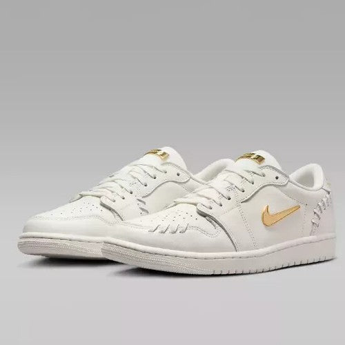 Nike WMNS Air Jordan 1 Low Method Of Make "White/Gold" FN5032-100 [US5.5-12]