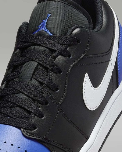 Nike Air Jordan 1 Low "Black/Game Royal/White" 553558-042 Men's [US 7-13]