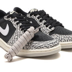Nike Air Jordan 1 Retro Low OG "Black Cement" CZ0790-001 Men's [US 6-13]