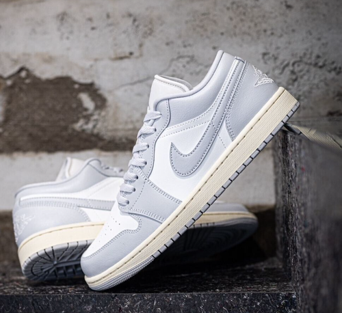 Nike Air Jordan 1 Low Coconut Milk Neutral Grey DC0774-103 Women's Size