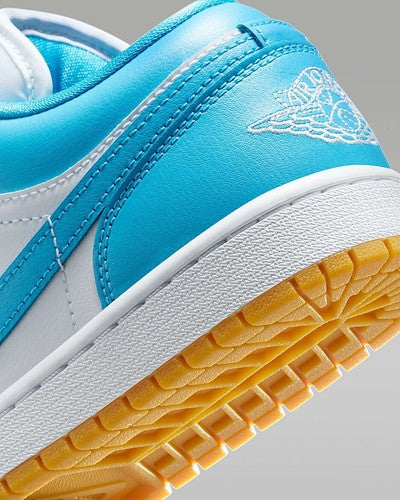 Nike WMNS Air Jordan 1 Low "White/Dark Powder Blue" DC0774-104 [US 5-12]