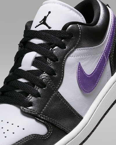 Nike WMNS Air Jordan 1 LOW SE "White/Black/Grape Ice" HJ5910-105 Sneakers