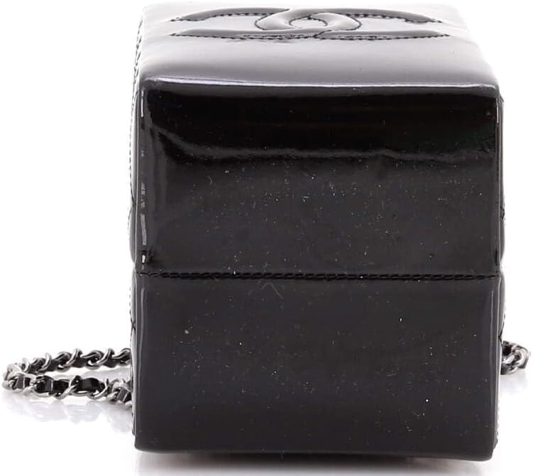 Chanel, Lait de Coco Milk Carton Minaudiere Patent, Black