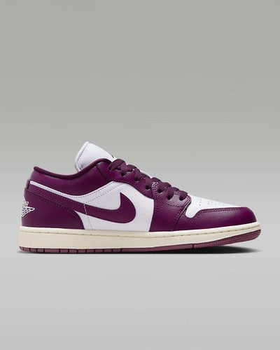Nike WMNS Air Jordan 1 Low "White/Sail/Bordeaux" DC0774-161 Women's [US5-12]
