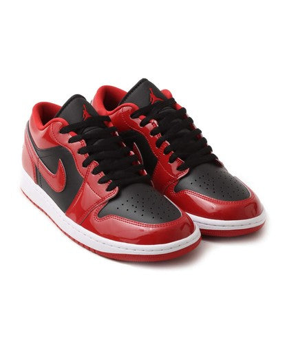 Nike Air Jordan 1 Low SE Patent Varsity Red Black HV4089-006 Men's Size