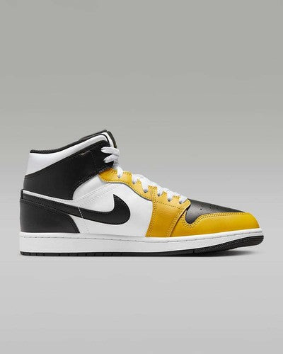 Nike Air Jordan 1 Mid "Yellow Ochre" DQ8426-701 Men's Sneakers [US 7-13]