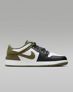 Nike Air Jordan 1 Low FlyEase "White/Black/Medium Olive" DM1206-102 [US7-14]