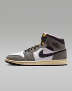 Nike Air Jordan 1 Mid "White/cave stone/dark sulfur" HQ2011-100 Men's Shoes