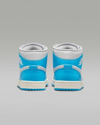 Nike WMNS Air Jordan 1 Mid "Dark Powder Blue/White" BQ6472-400 [US 5.5-12]