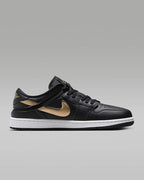 Nike Air Jordan 1 Low FlyEase "Black/Metallic Gold" DM1206-071 [US 7-16]
