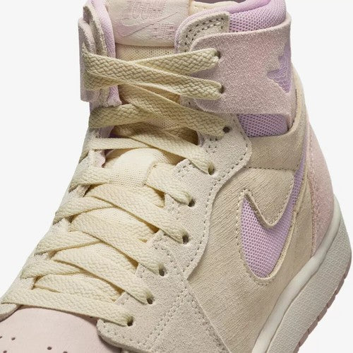 Nike Air Jordan 1 Zoom Air CMFT 2 Muslin Plum Chalk DV1305-100 Women's Size