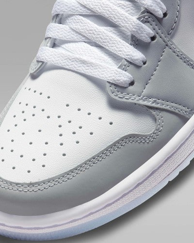 Nike WMNS Air Jordan 1 Low "White/Aluminum/Wolf Gray" DC0774-105 [US 5-12]