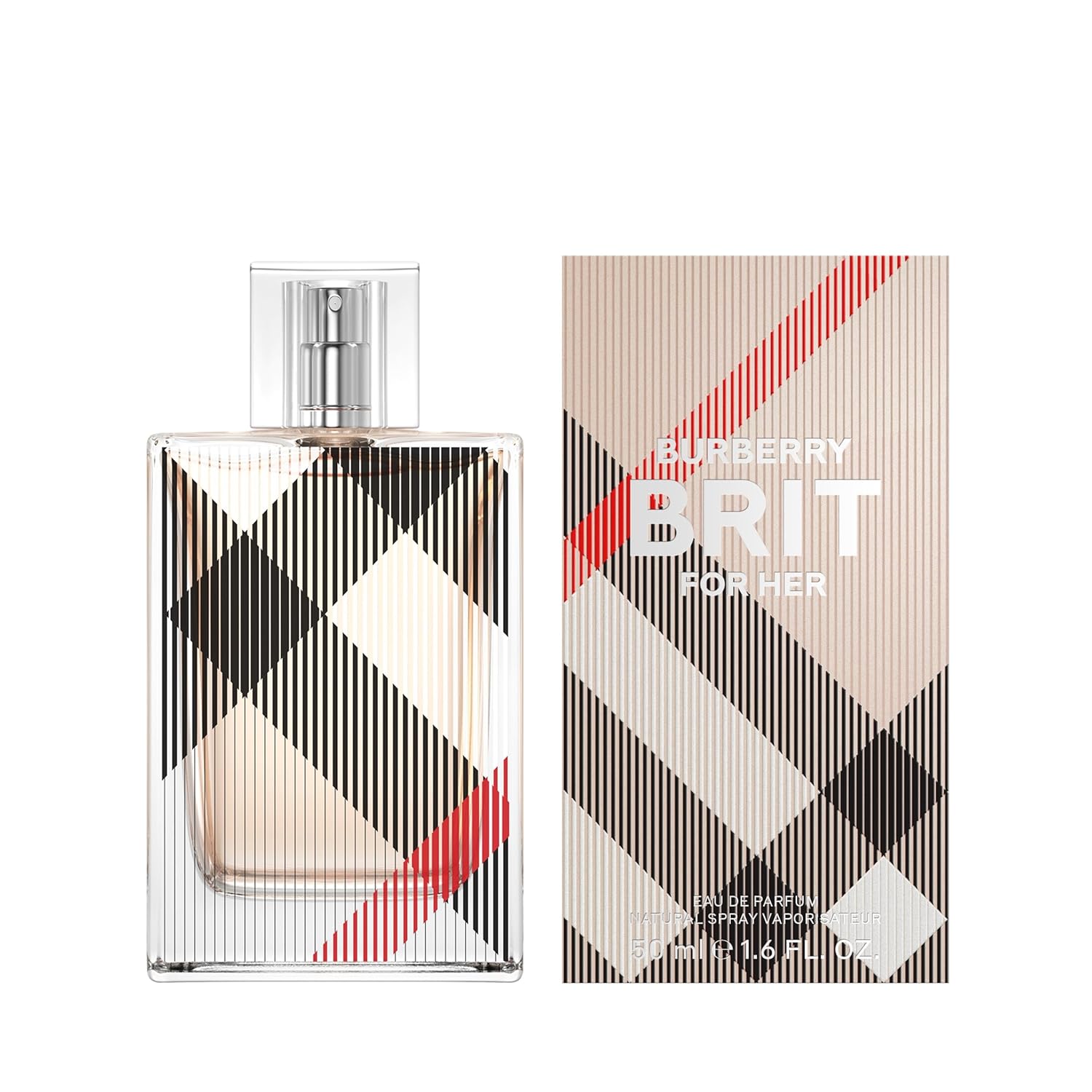 Burberry Brit Eau De Parfum – Women's Floral Perfume – With Notes of Icy Pear, Sugared Almond & Vanilla – Luxury Perfumes for Women – Long Lasting Fragrance