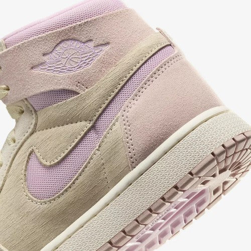 Nike Air Jordan 1 Zoom Air CMFT 2 Muslin Plum Chalk DV1305-100 Women's Size